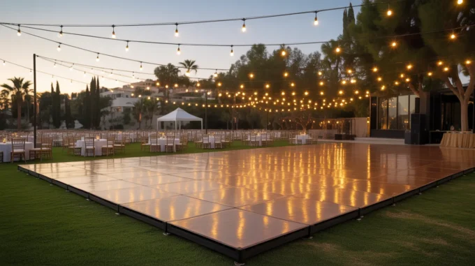 Flooring Rentals Los Angeles vs Permanent Event Flooring  When a Flooring Rental in Los Angeles Makes More Sense