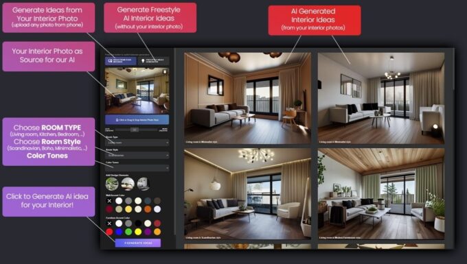 Interior AI Review: Turn One Room Photo Into 16 Renders Across 50+ Design Styles