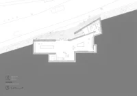 Floor plan of Bawan Village Visitor Center by TAO