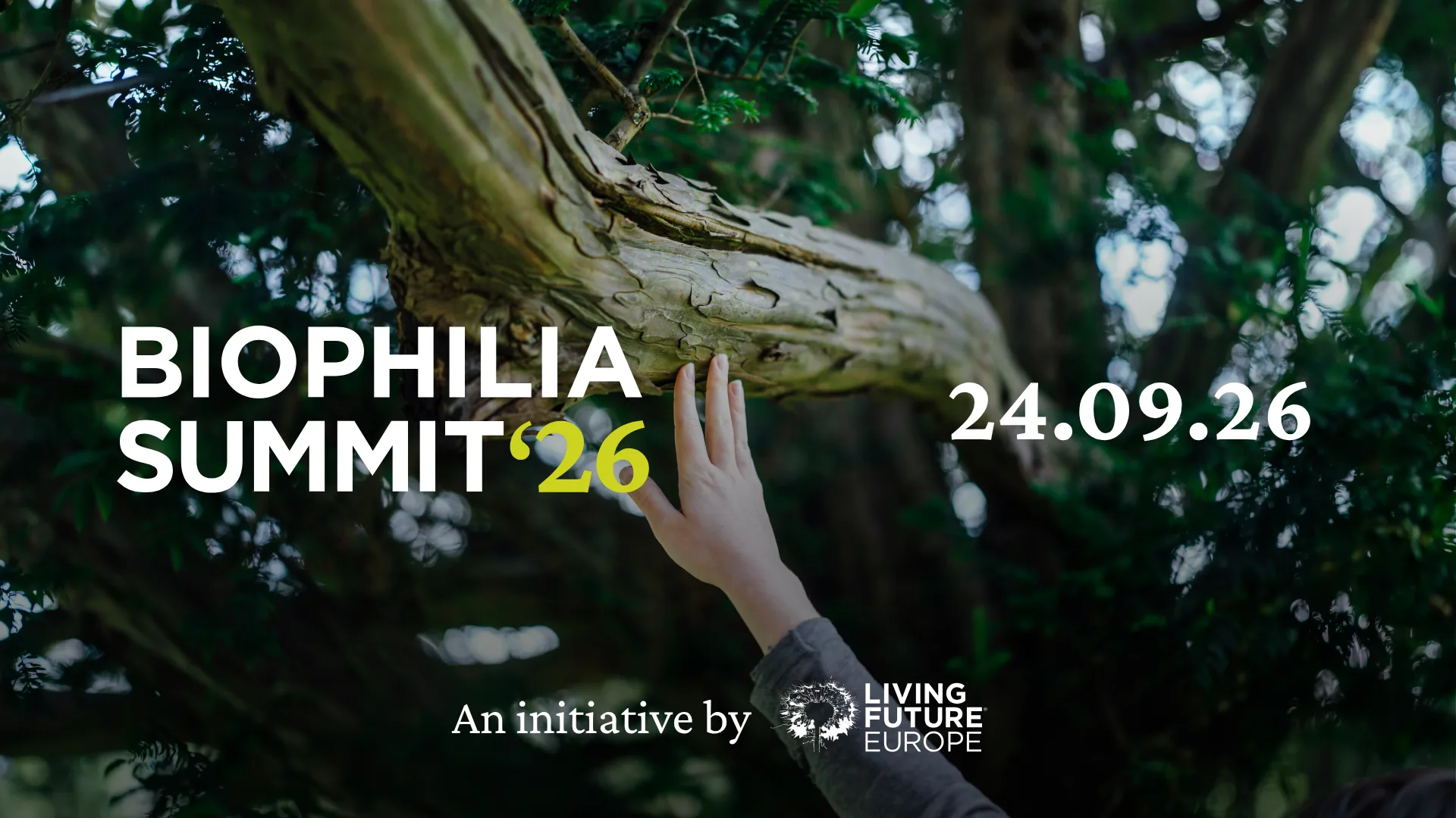 Biophilia Summit 2026 by Living Future Europe | illustrarch