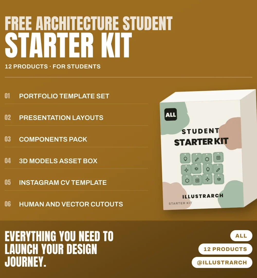 🎓 Free Architecture Student Starter Kit