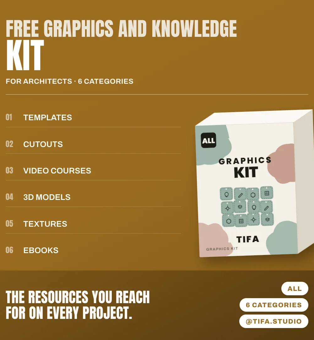 🏫 Free Graphics/Knowledge Kit for Architects