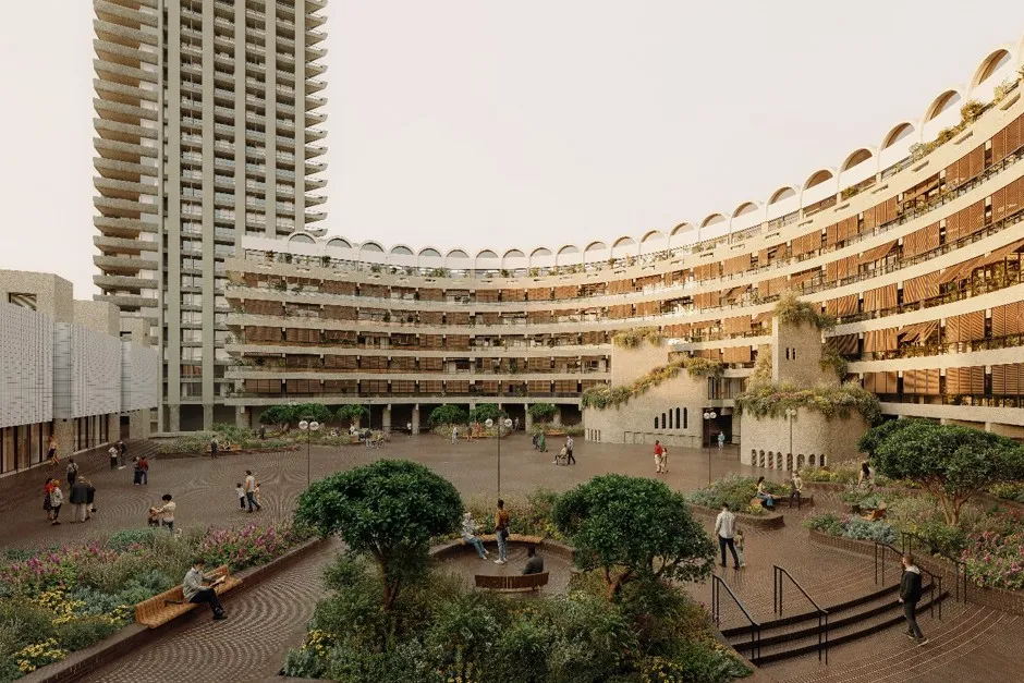 Allies and Morrison Win Approval to Restore Barbican Sculpture Court