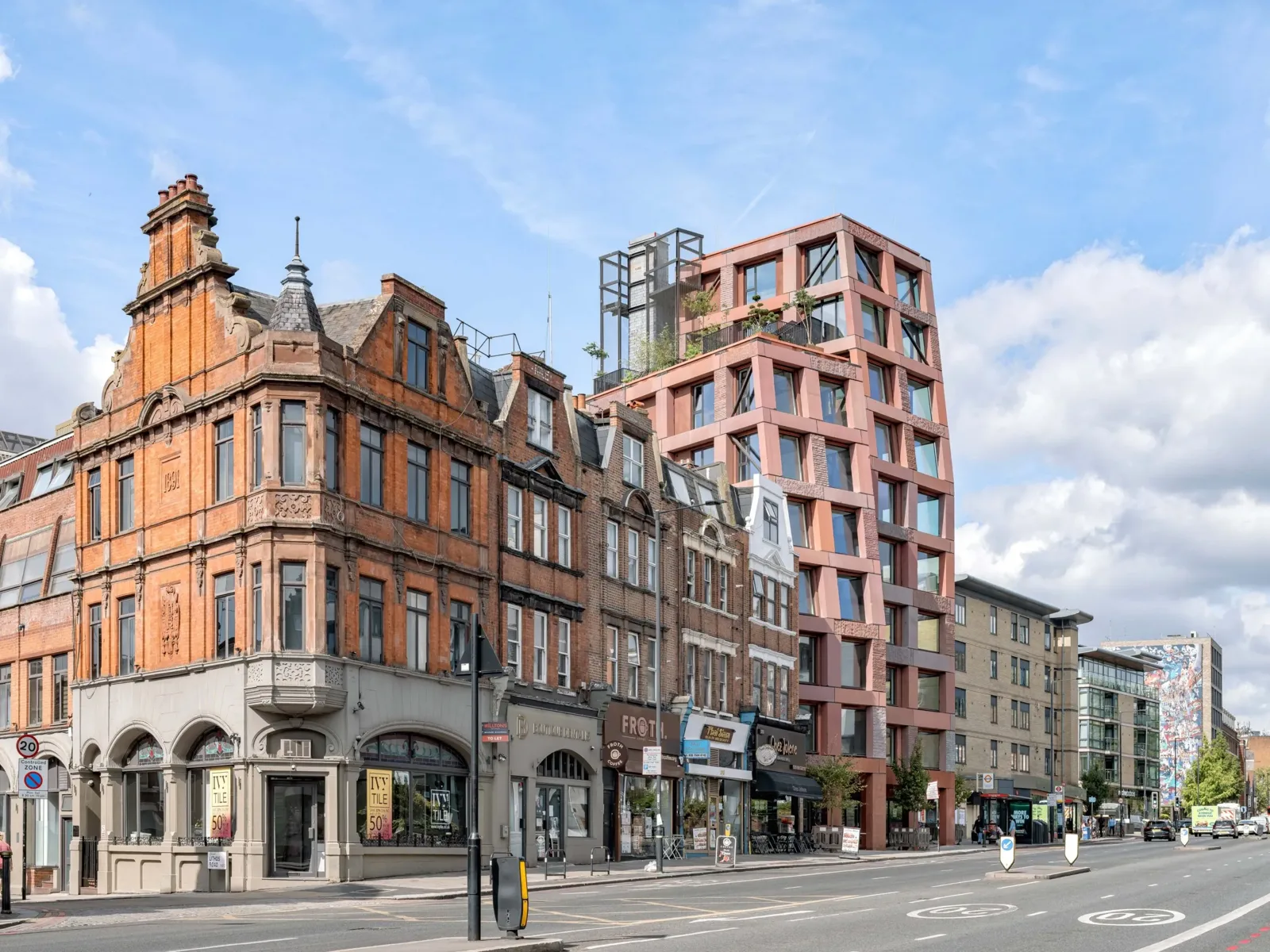 Groupwork Completes 10-Storey Loadbearing Granite Flats in London