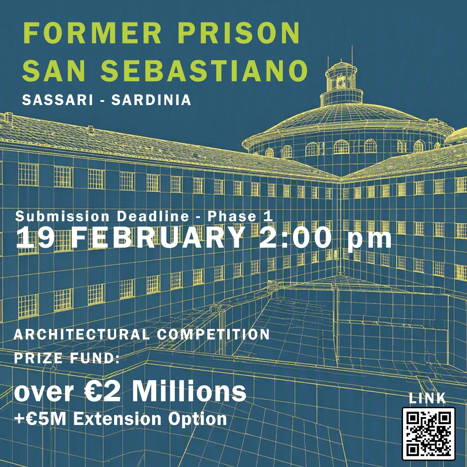 Former San Sebastiano Prison Regeneration Competition – Agenzia del Demanio