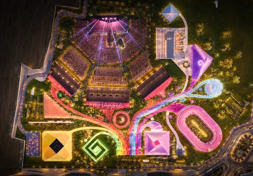 BIG Builds a Temporary City in Madrid Designed to Be Taken Apart