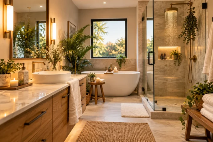 Spa-Like Serenity: 5 Accessible Luxury Upgrades to Transform Your Master Bathroom