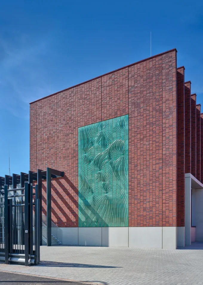 Studio RAP Clads Beverwijk Substation with 3D Printed Ceramic Facade