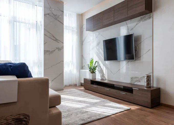 How to Fill a Large TV Wall?
