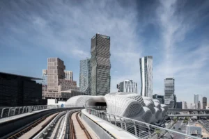 KAFD Metro Station by Zaha Hadid Architects