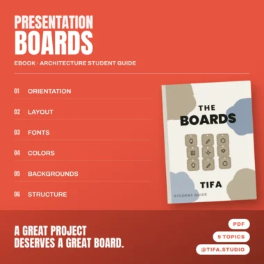 📚 Presentation Boards eBook | Architecture Student Guide