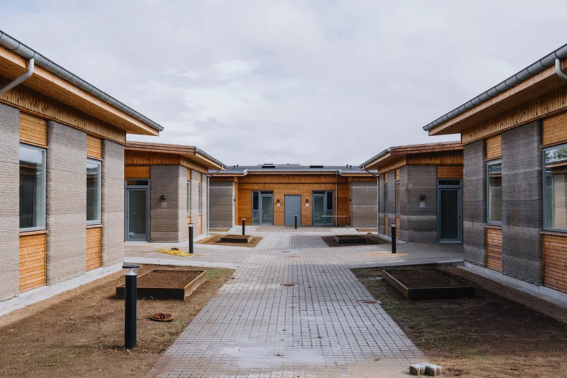 SAGA Space Architects Completes 36 3D Printed Student Homes in Denmark