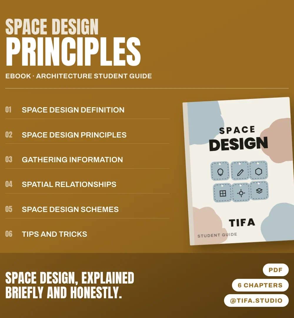 📚 Space Design Principles eBook | Architecture Student Guide