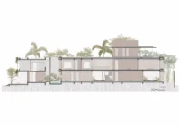 Section through The House of Memories by Studio Lagom