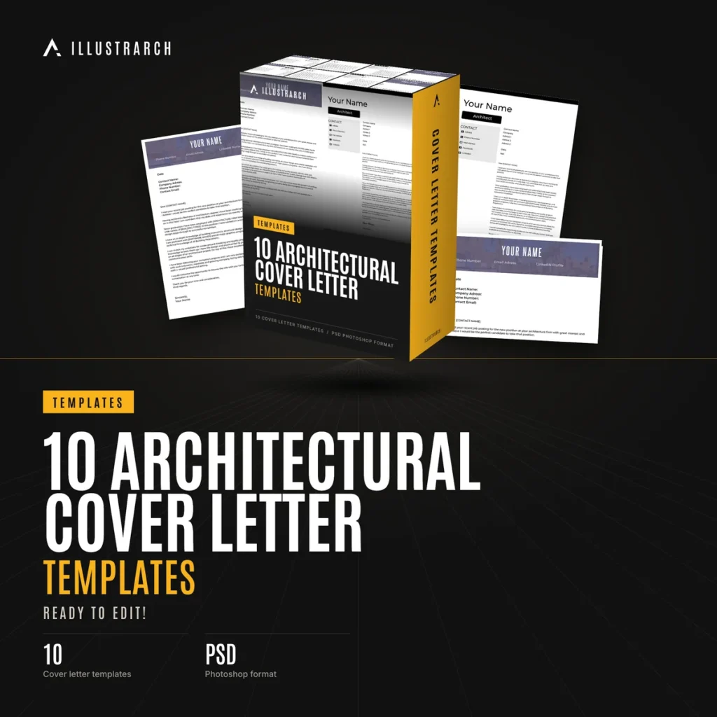 ✉️ 10 Architectural Cover Letter Templates | Ready to Edit!