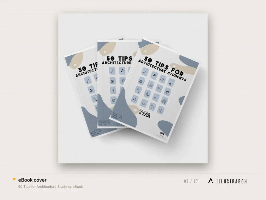 50 Tips for Architecture Students eBook: ebook cover
