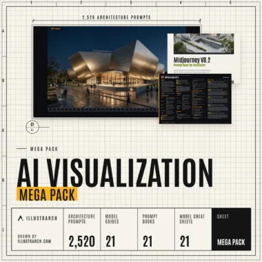 🤖 AI Visualization Mega Pack | 2,520 Prompts, 21 Model Guides, 21 Prompt Books, 640 Term Vocabulary