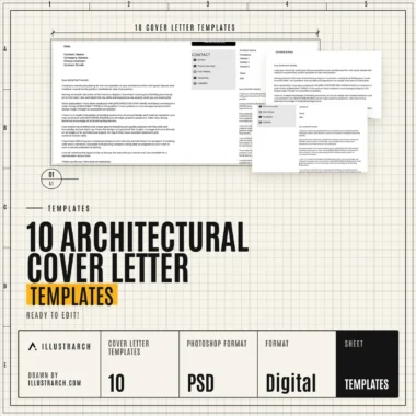 ✉️ 10 Architectural Cover Letter Templates | Ready to Edit!