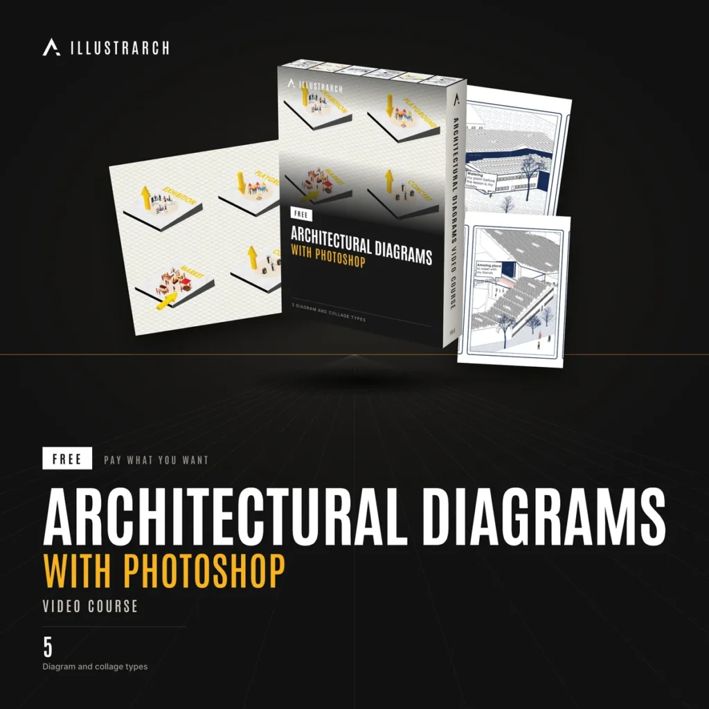 📐 Architectural Diagrams with Photoshop | Video Course