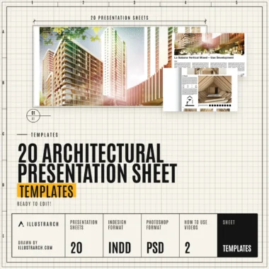 📜 20 Architectural Presentation Sheet Templates | Ready to Edit!