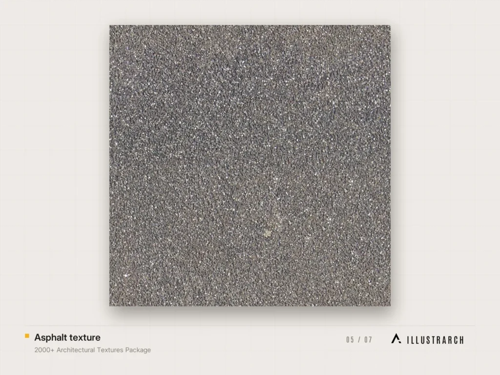 2000+ Architectural Textures Package Representation & Visualization: asphalt texture