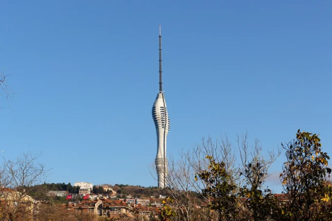 Melike Altinisik & Camlica TV and Radio Tower