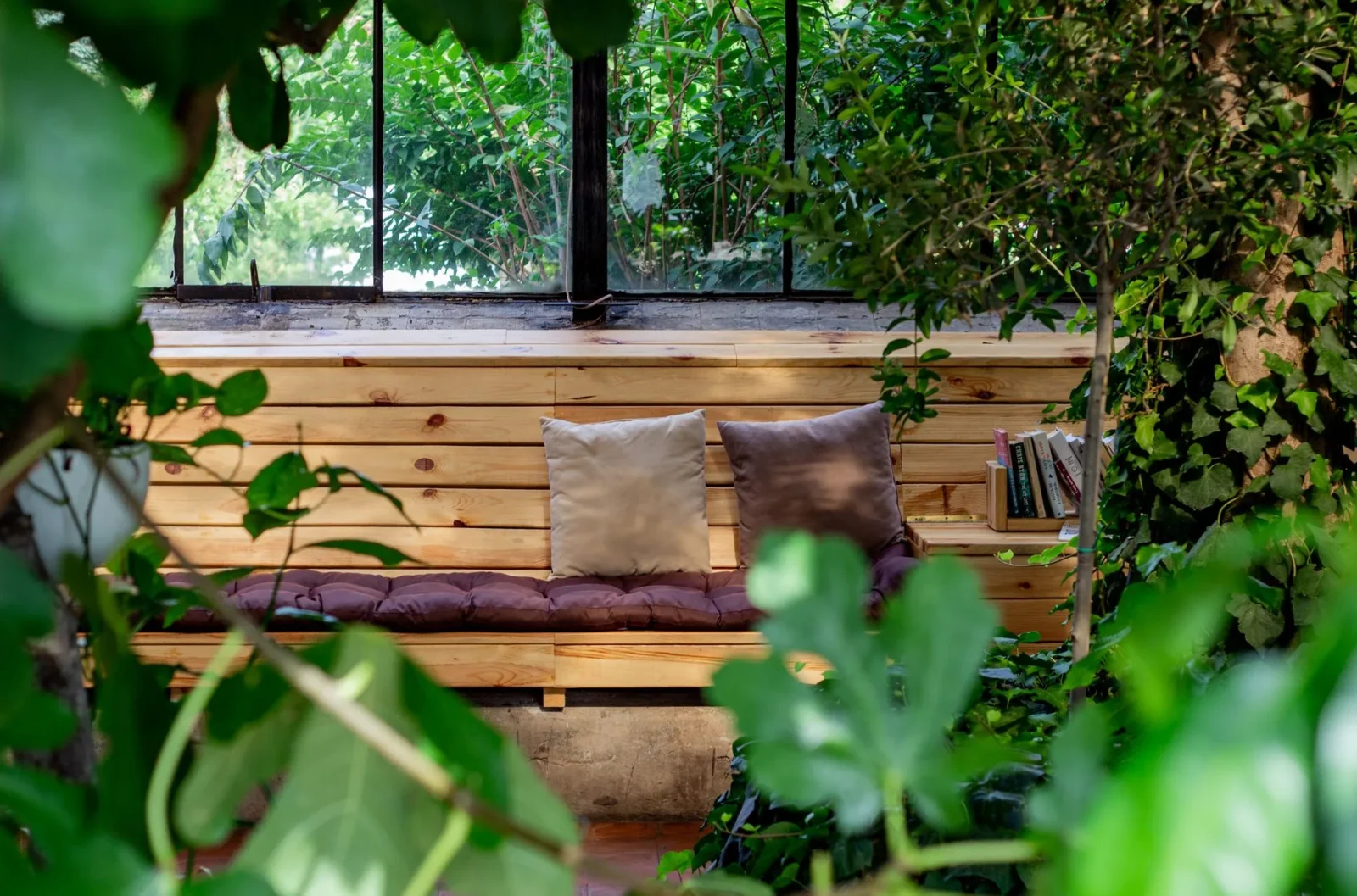 A Courtyard Reading Corner Takes Shape with Nano Banana 3