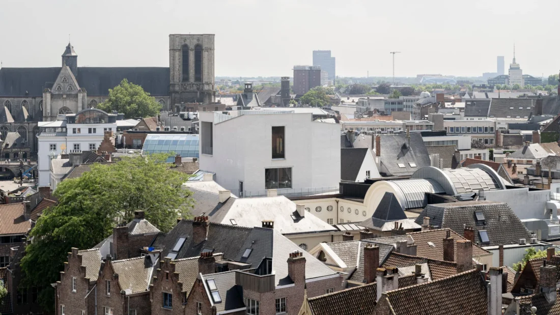Design Museum Gent Reopens with a Carmody Groarke Extension Built from Waste-Based Bricks
