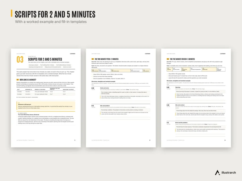 Jury Prep Pack preview: scripts