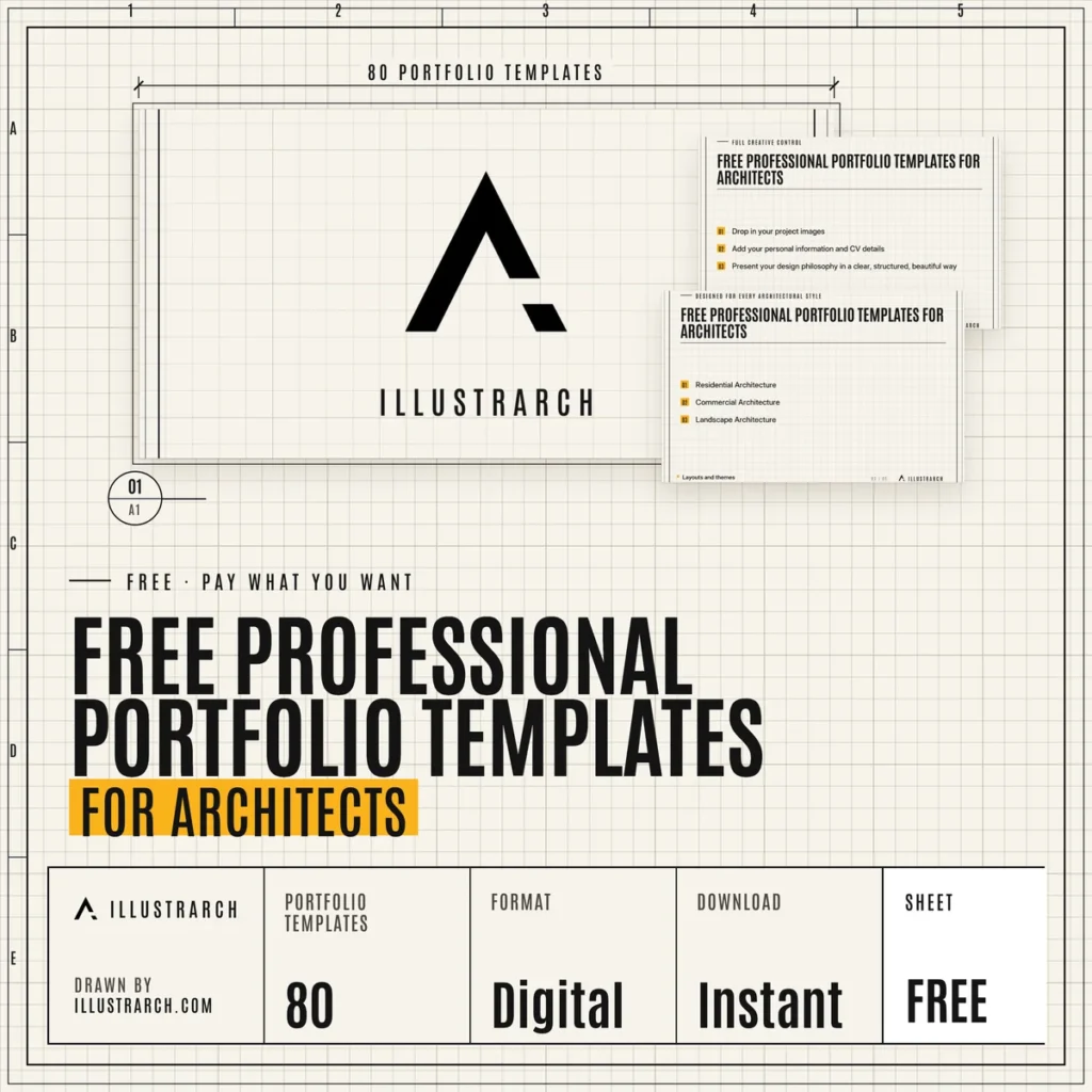 ✨ Free Professional Portfolio Templates for Architects ✨ Free Professional Portfolio Templates for Architects