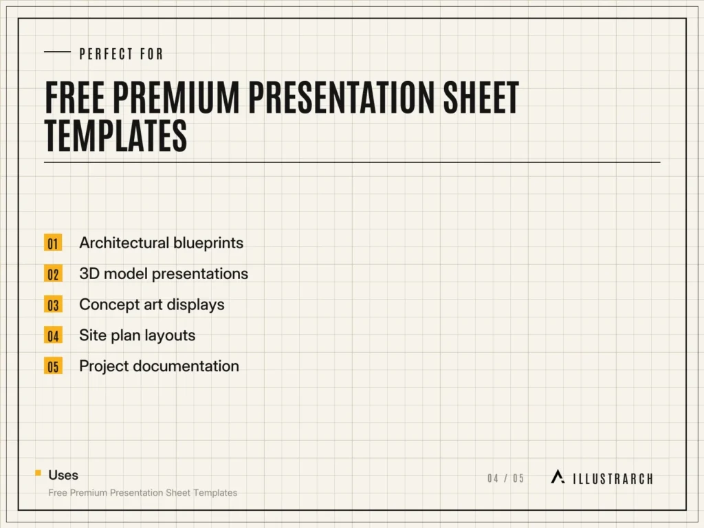 Free Premium Presentation Sheet Templates: card perfect for