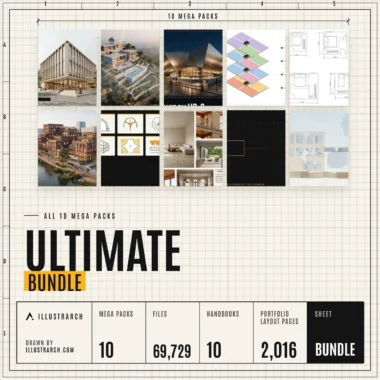 🏆 Ultimate Bundle | All 10 illustrarch Mega Packs, 69,729 Files, 10 Handbooks, 8 of Packs for 