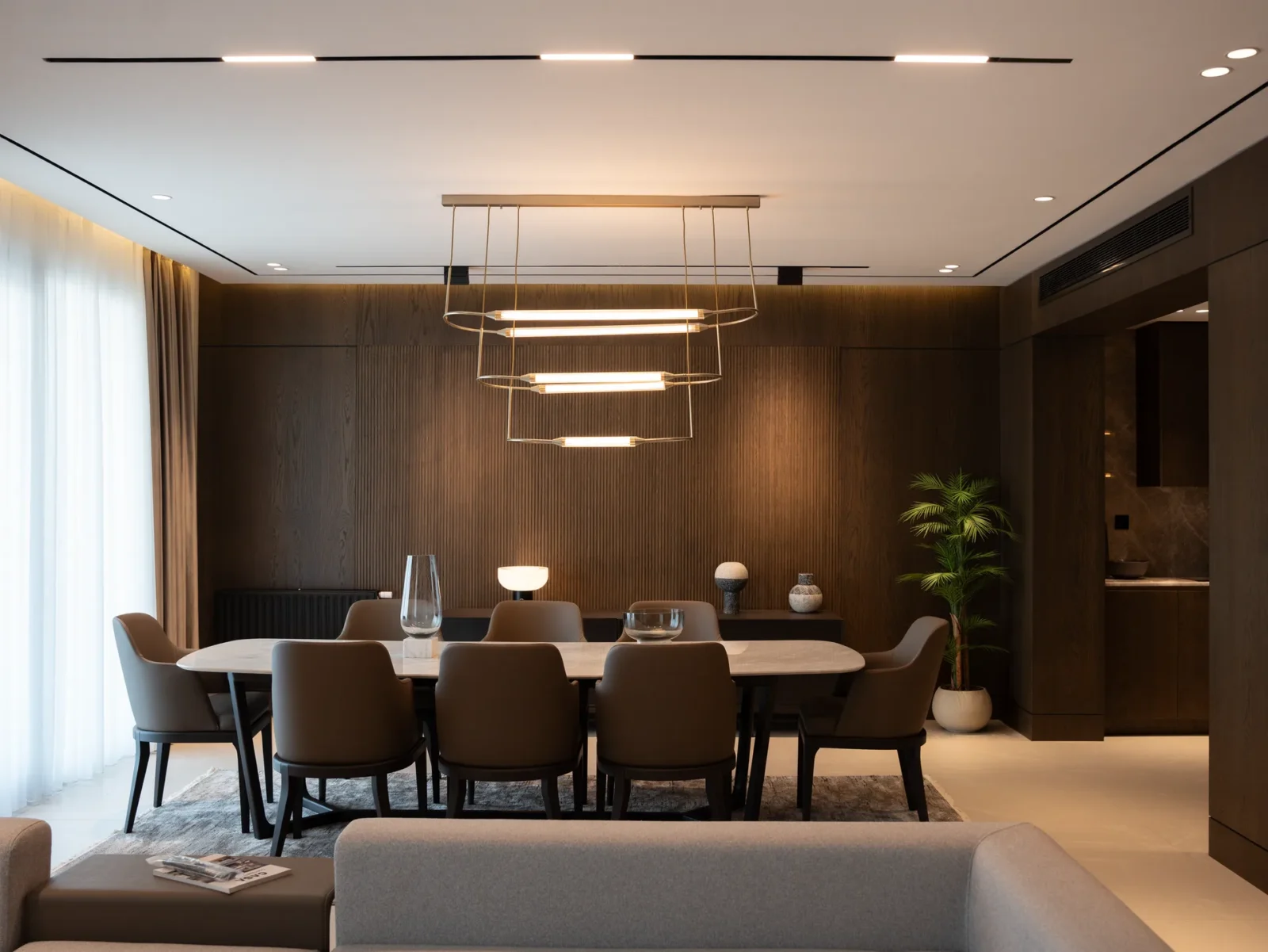 Mixing Metal Finishes When You Add a Modern Chandelier to an Older Home