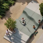 MVRDV Designs Barcode, a Modular Concrete Street Furniture Collection for Escofet