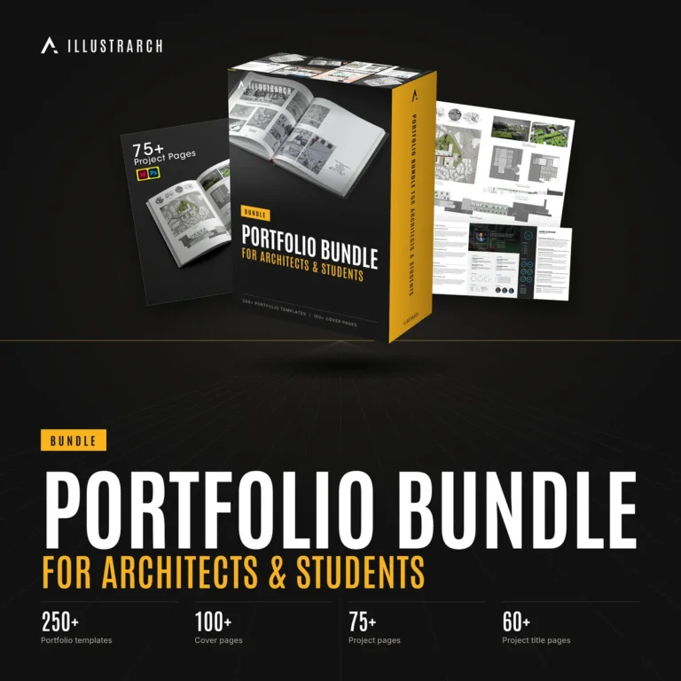 Portfolio Bundle for Architects & Students cover