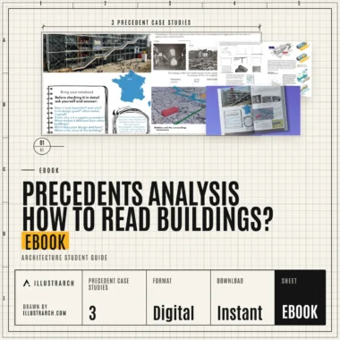 📚 Precedents Analysis – How to Read Buildings? eBook | Architecture Student Guide