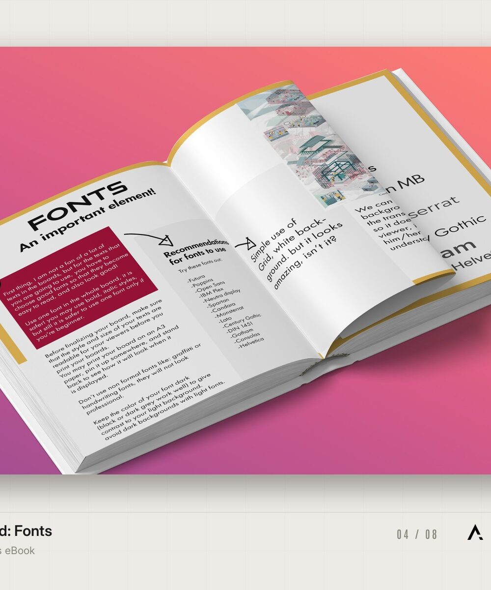 Presentation Boards eBook: Free Guide | illustrarch