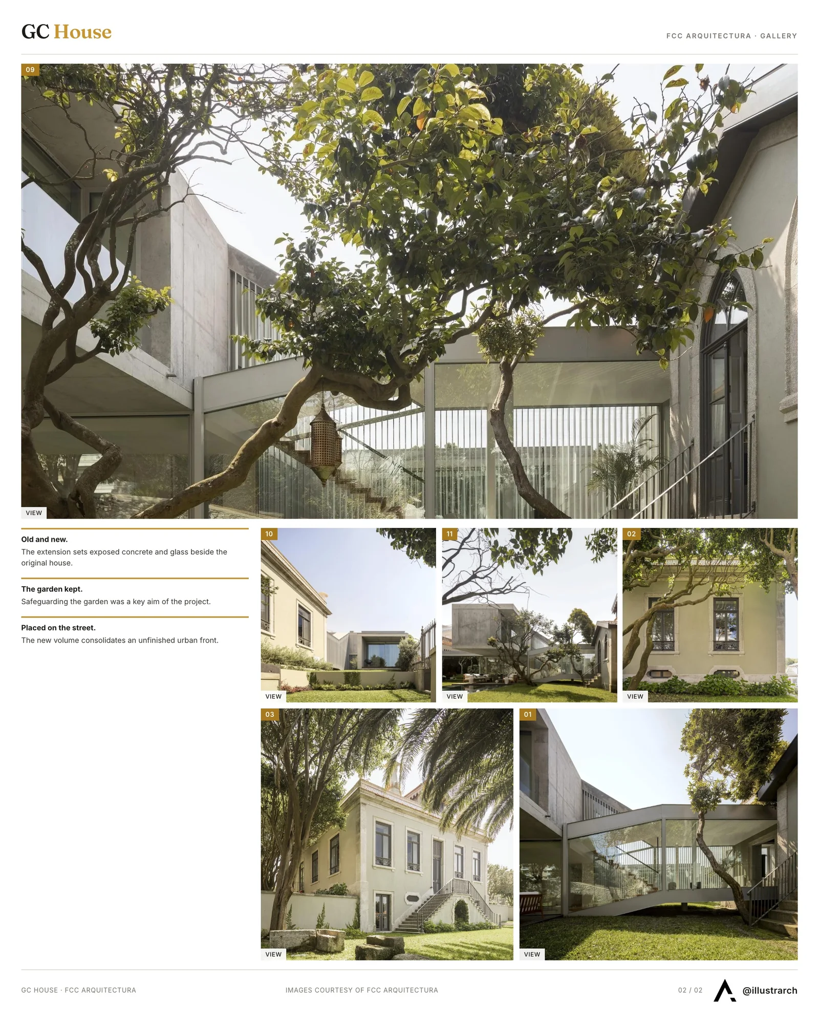 Second presentation board sheet for The Thoughtful Expansion of Rua Padre Luís Cabral, laying out the project drawings and images on one page