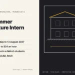 2027 Summer Architecture Intern – TKDA, Bloomington