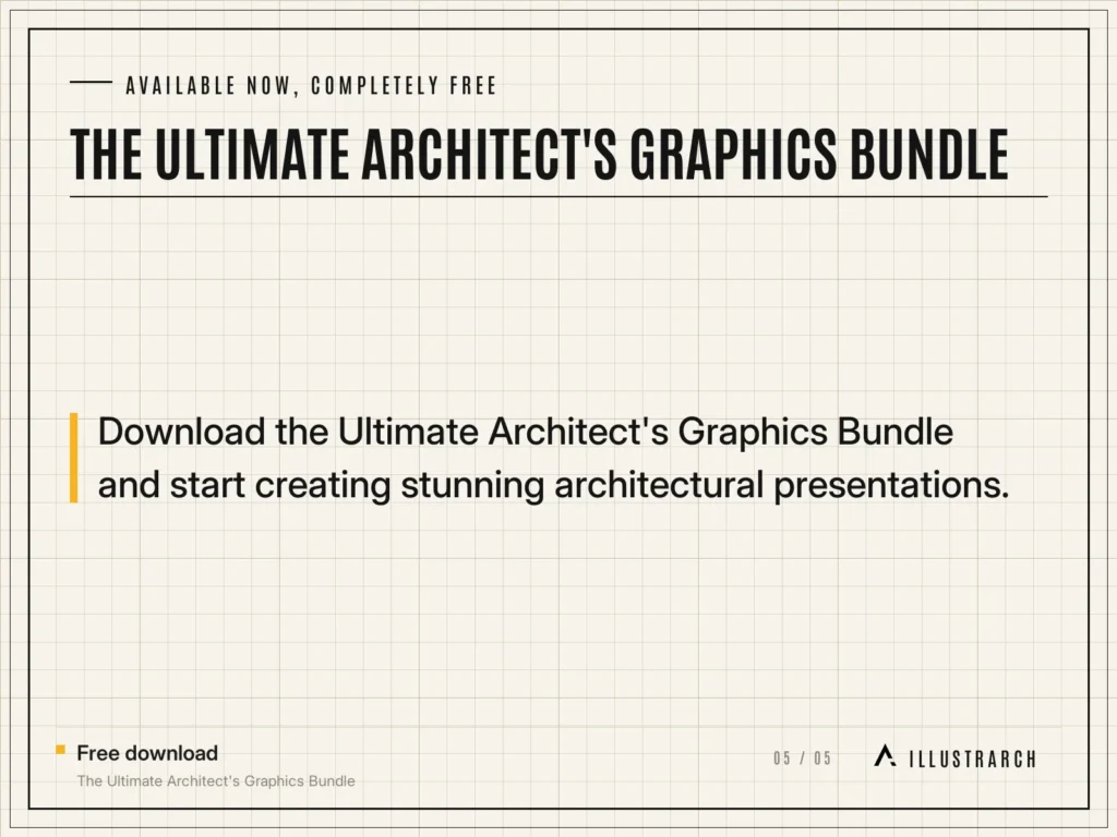 The Ultimate Architect's Graphics Bundle: card available now completely free
