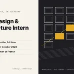 Urban Design and Architecture Intern – KCAP