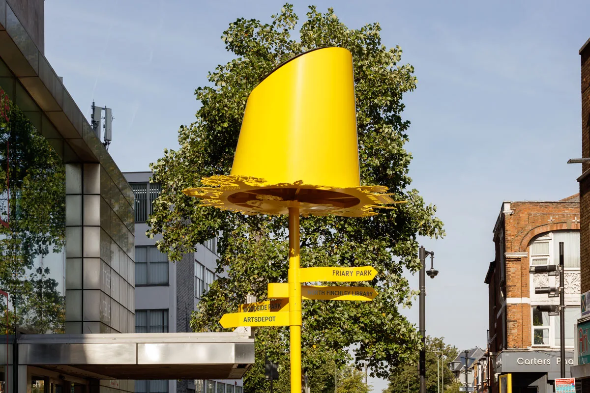andre kong studio and Wayward Turn Old Lampposts into Solar-Powered Waylamps in Barnet